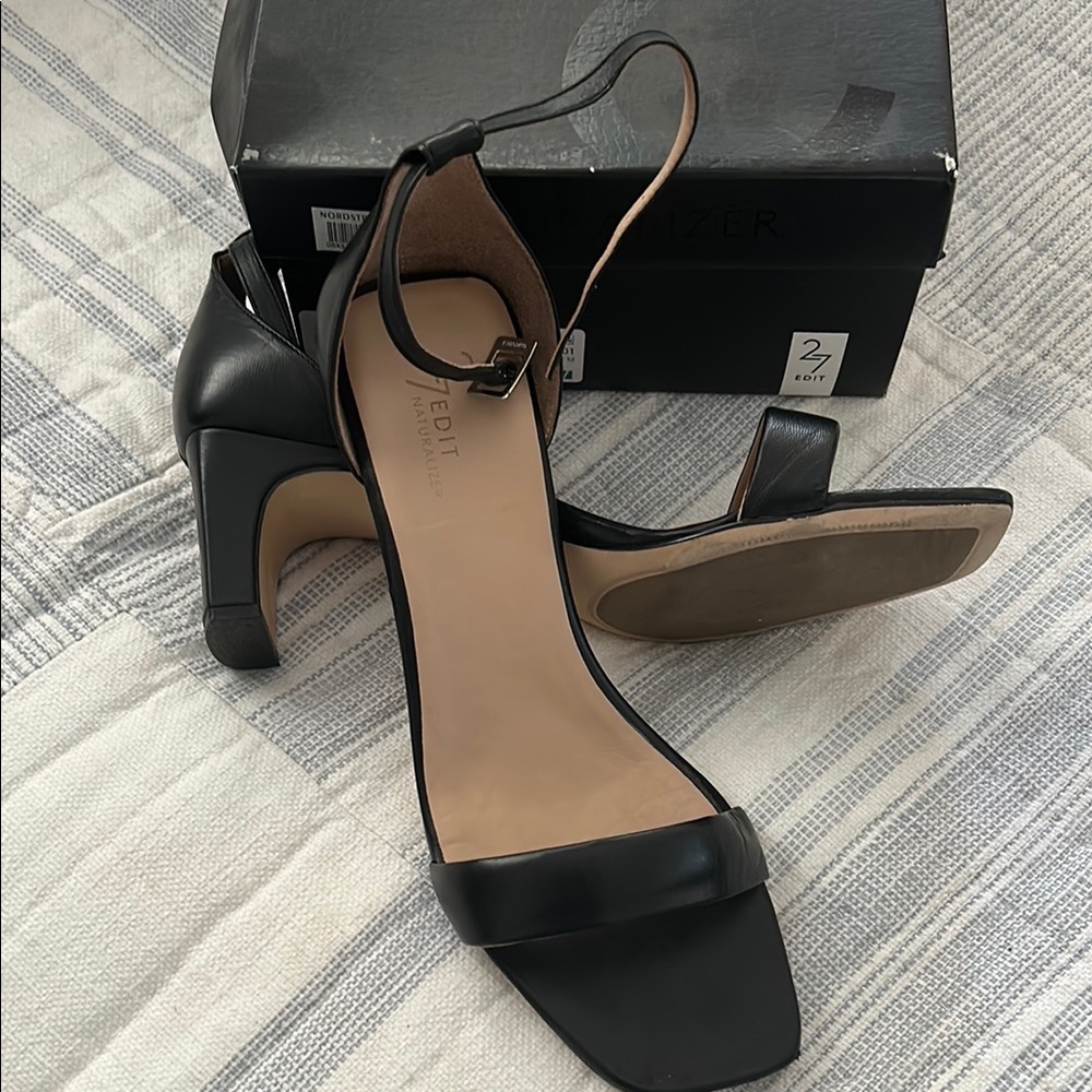 27 EDIT Black Stiletto Heels with Classic Pointed Toe